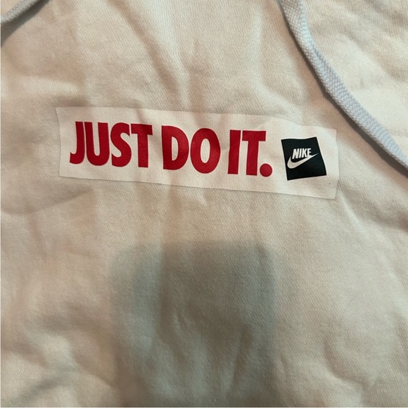 White nike hoodie mens size small - Picture 2 of 4